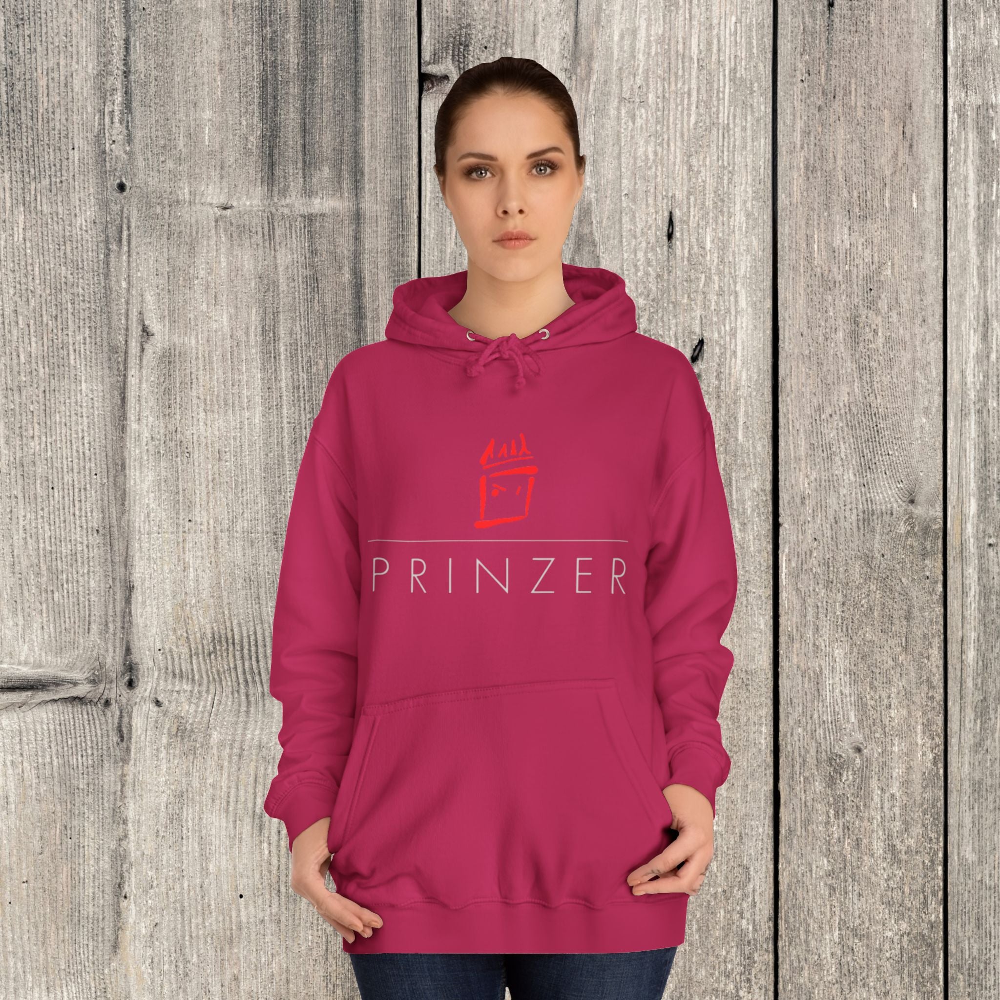 Prinzer Logo Hoodie Damen Kapuzenpullover