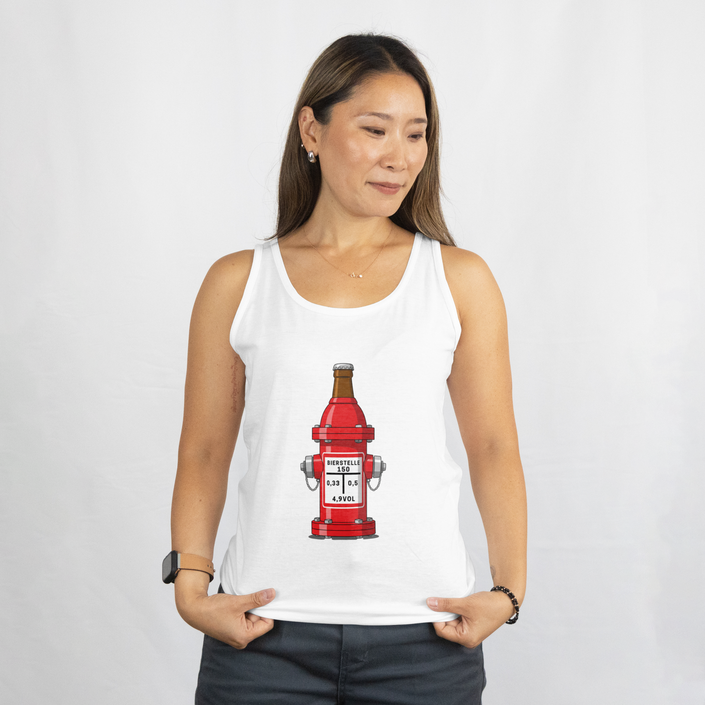Bierstellen Hydrant Tanktop Women
