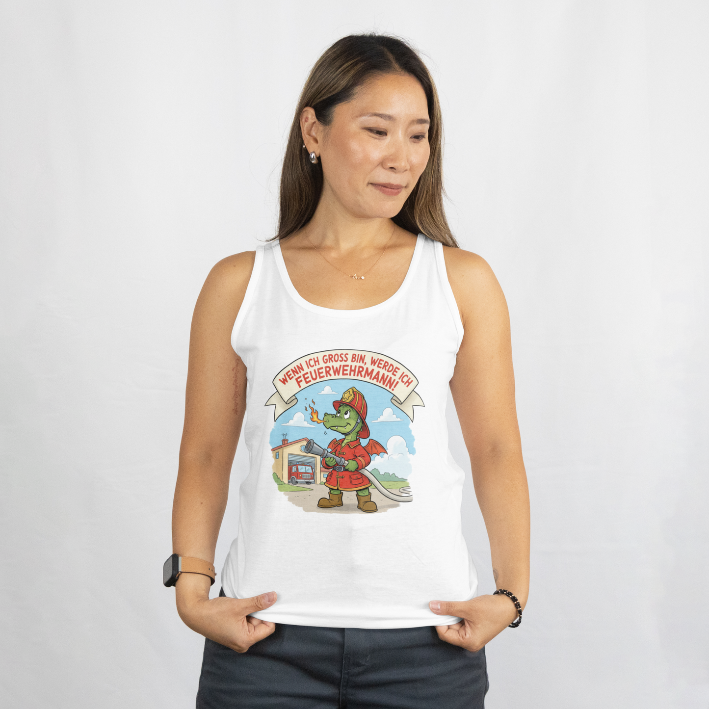 Wenn ich Groß bin Tanktop Women